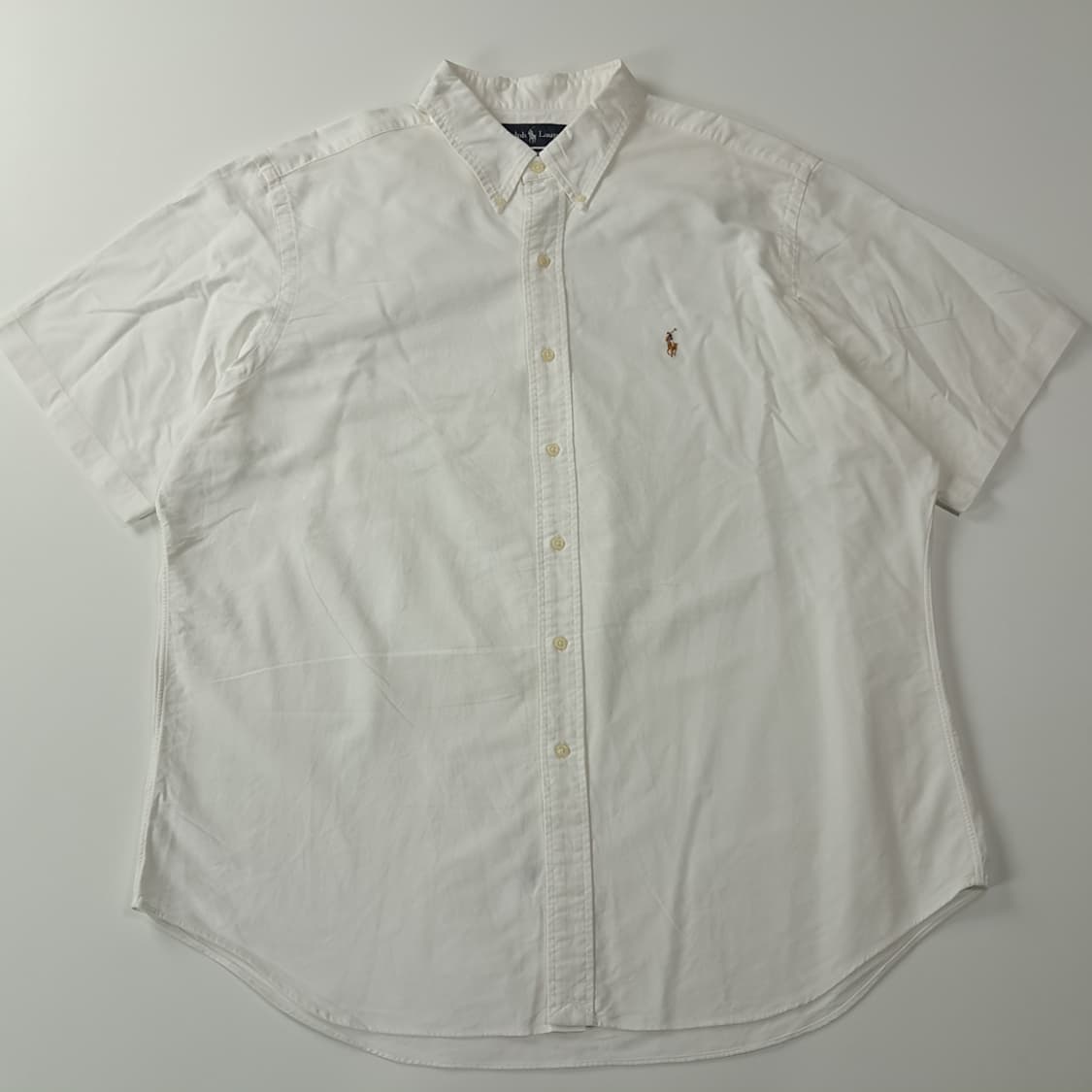CJ475 2XL 폴로 클래식핏 화이트 반팔 셔츠 남방 상품이미지1