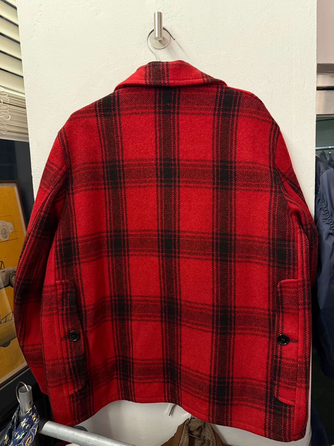 USA🇺🇸FOX KNAPP Wool Hunting Jacket XL 상품이미지4