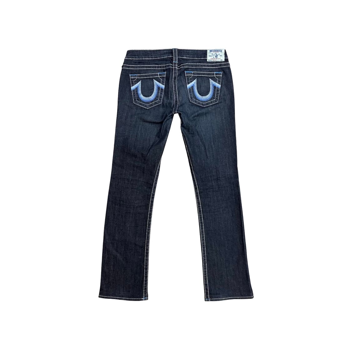 트루릴리젼 USA 여성 스트레이트 스판 데님 팬츠 (30) 실측 32 쯤 상품이미지1