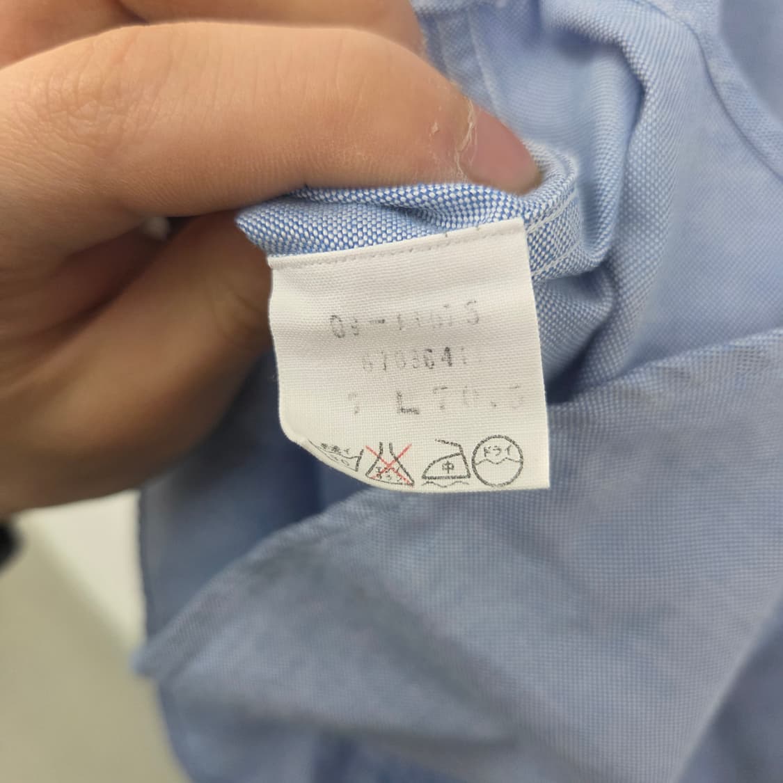 폴로 랄프로렌 반팔 셔츠 블루 여L 상품이미지5