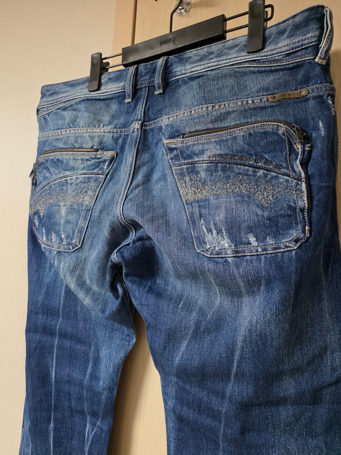 디젤 POIAK 34 데님 팬츠 상품이미지4