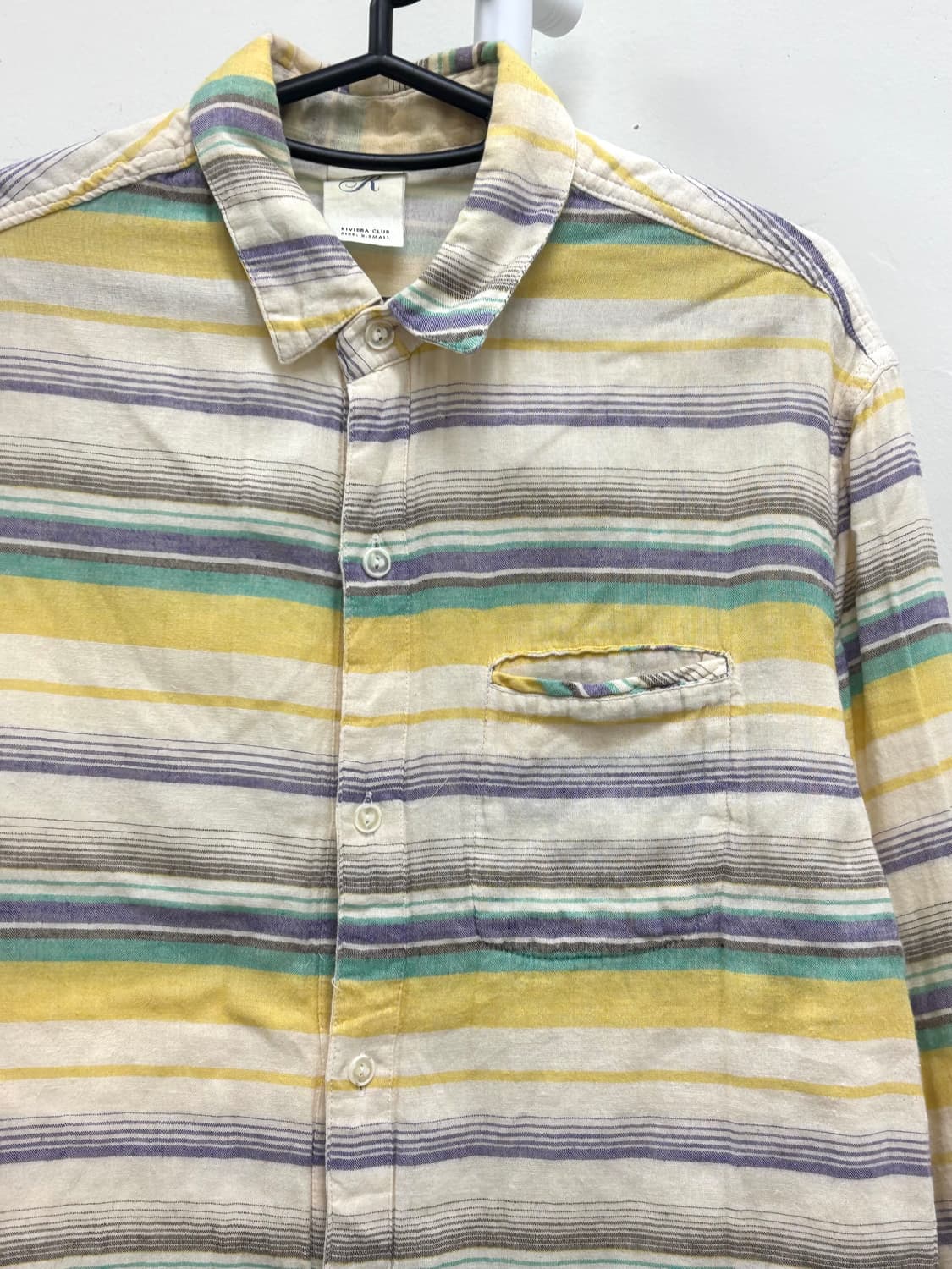 빈티지 스트라이프 히피 셔츠 상품이미지6