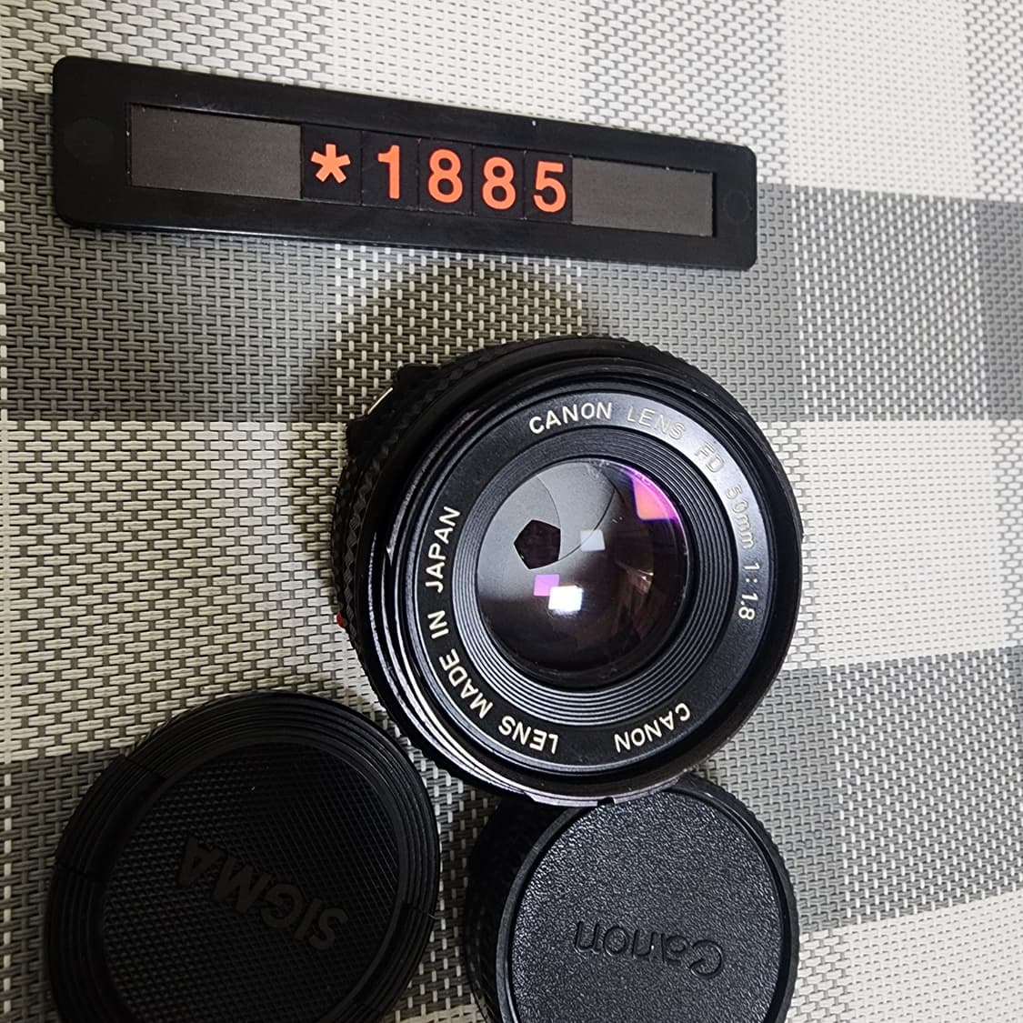 캐논 FD 마운트 50mm 1.8 단렌즈 상품이미지2