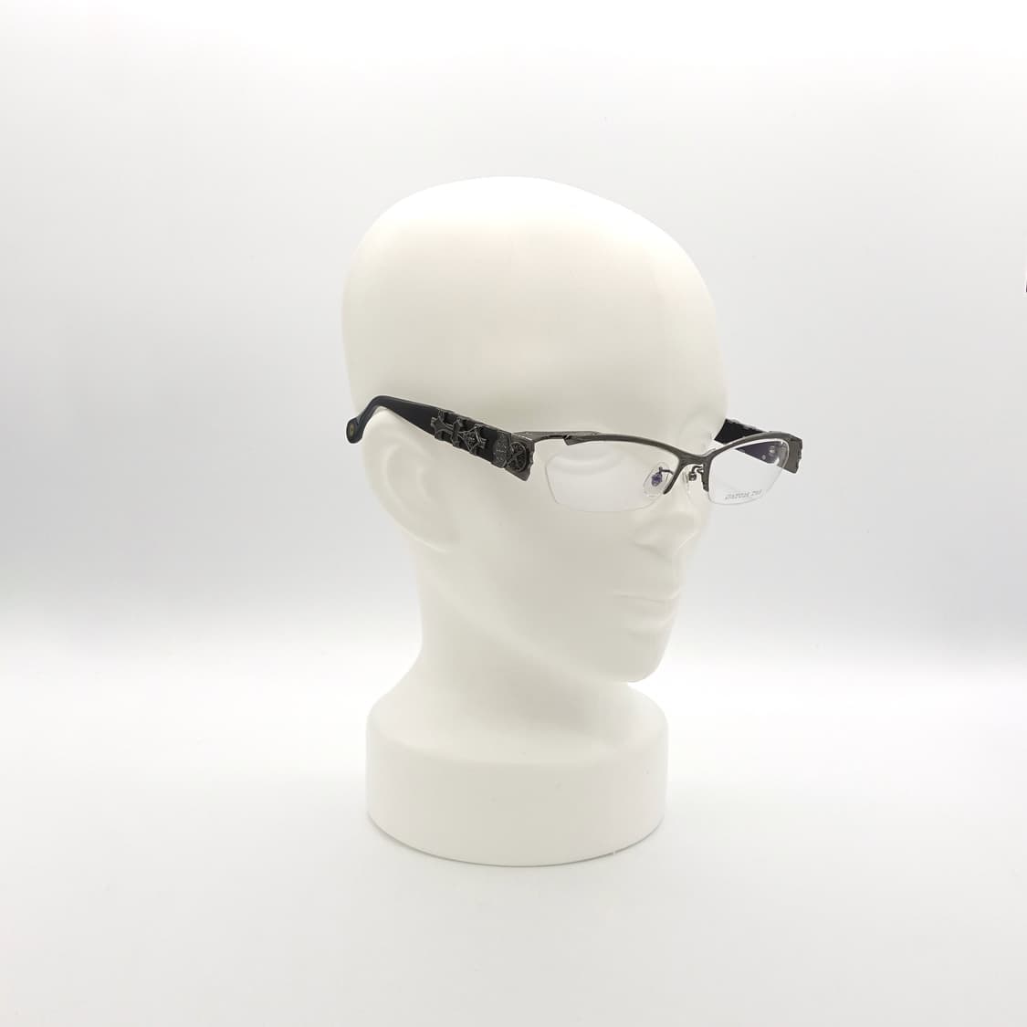 MarcusRaw 마커스 로우 반무테 장식 디테일 메탈 안경 상품이미지10