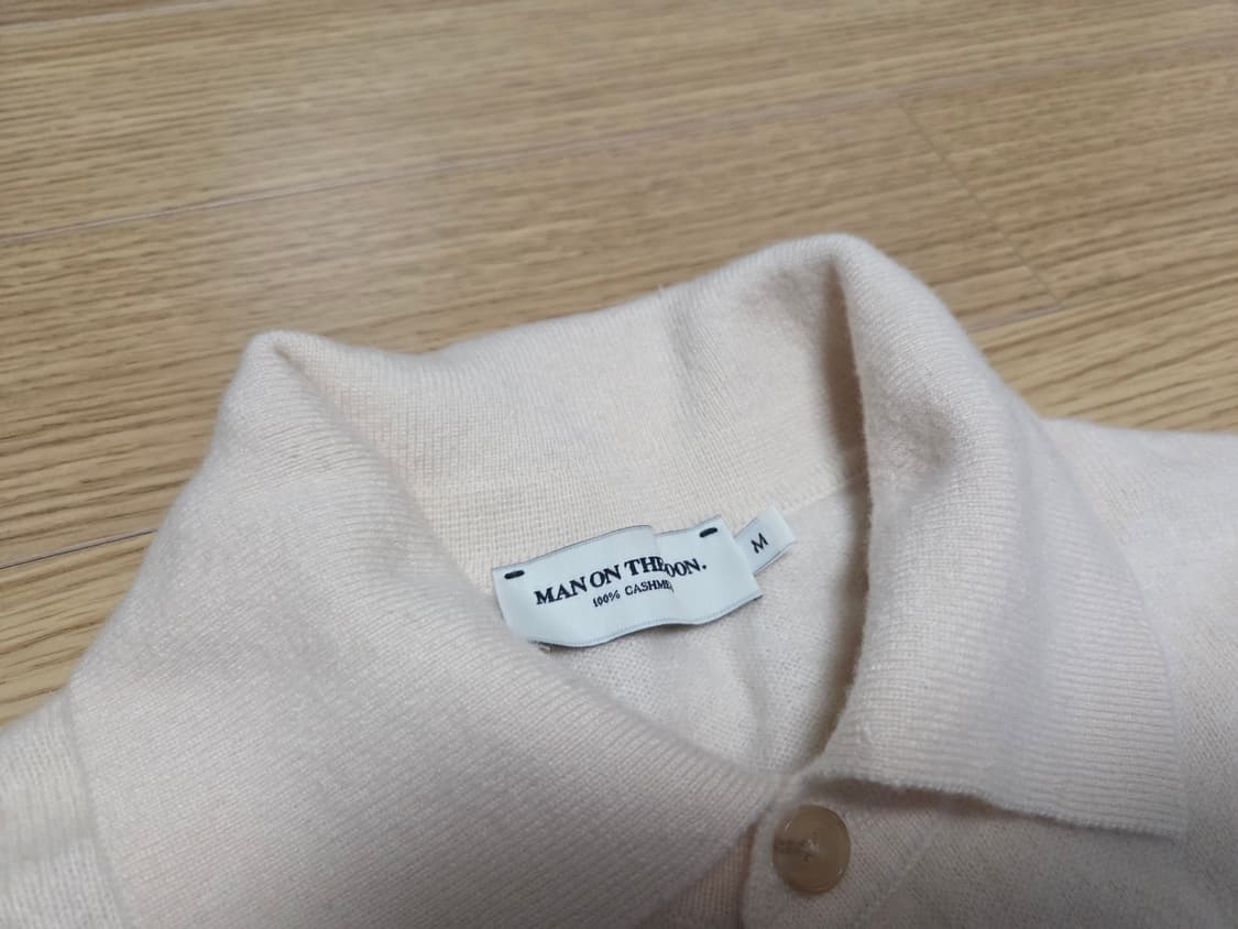 맨온더분 폴로 카라넥  캐시미어 니트  상품이미지4