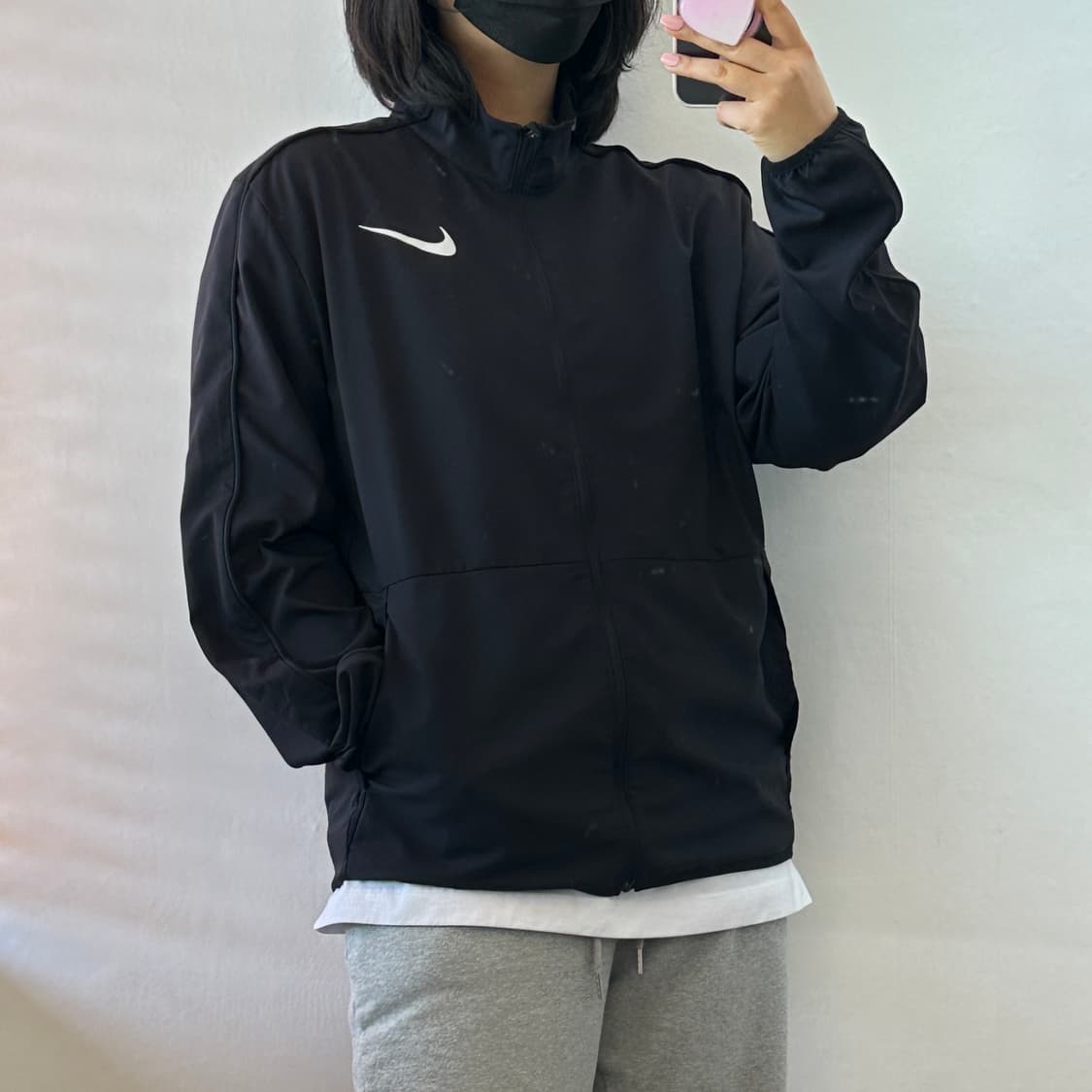 나이키 드라이핏 집업 블랙 XL [40226] 상품이미지1