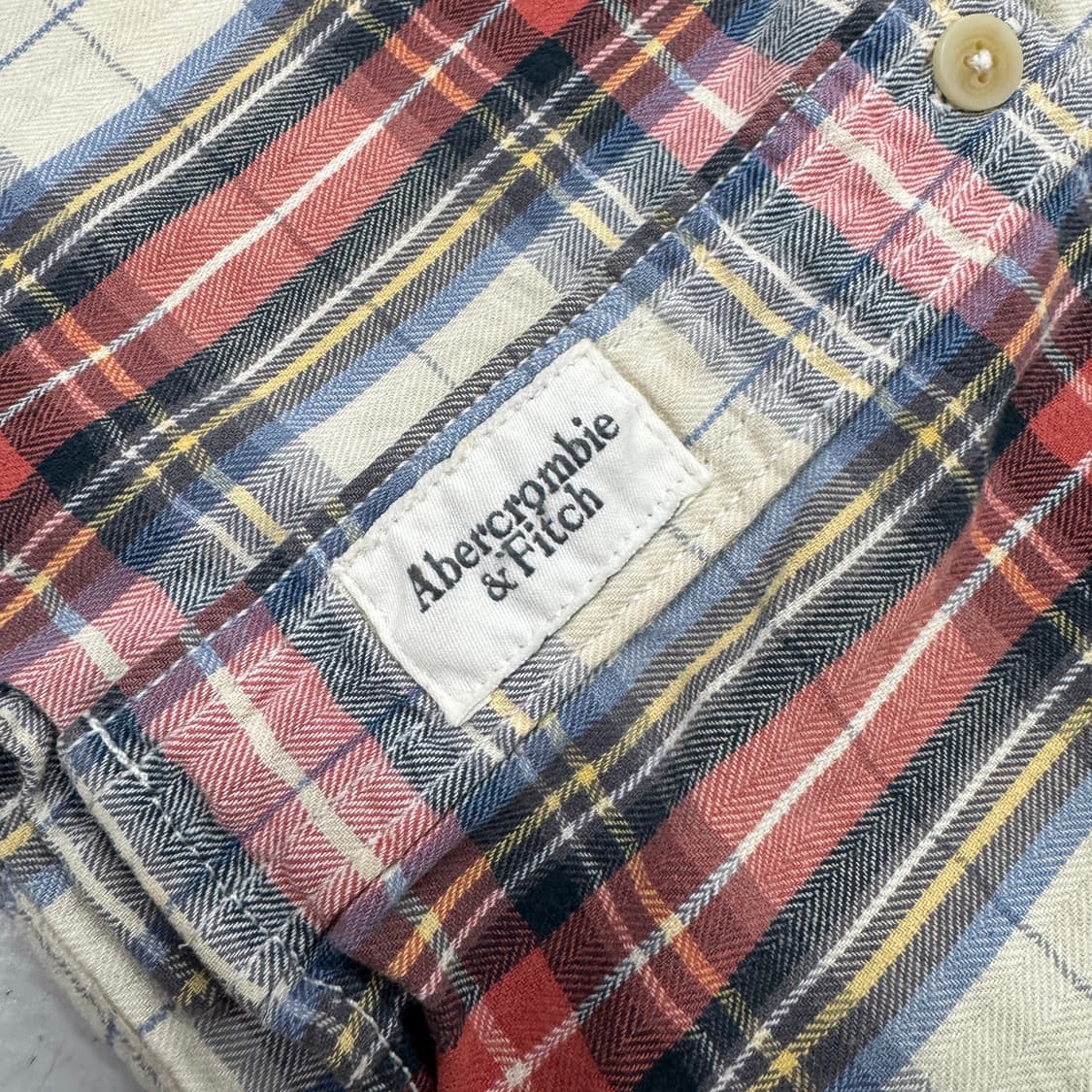아베크롬비 Y2K 체크셔츠 상품이미지5