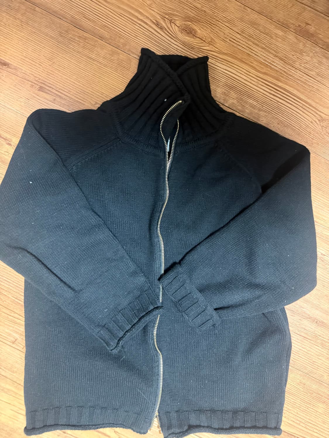 마뗑킴 니트 집업 상품이미지1