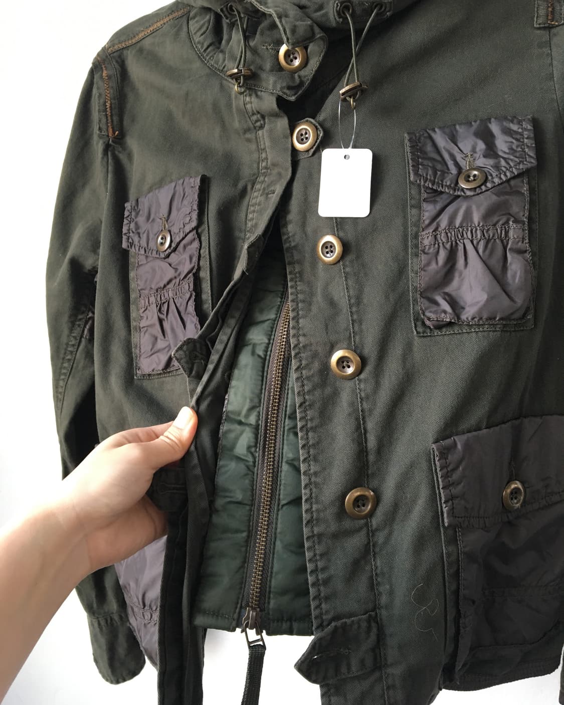 Avirex mfg high neck jacket 상품이미지5