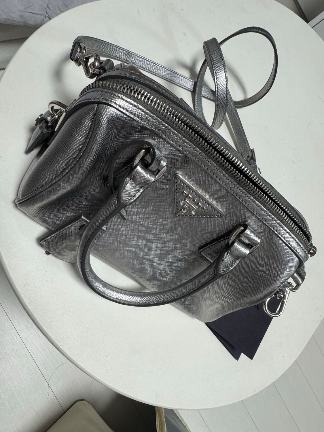 프라다 사피아노 럭스 미니 보스턴백  상품이미지2