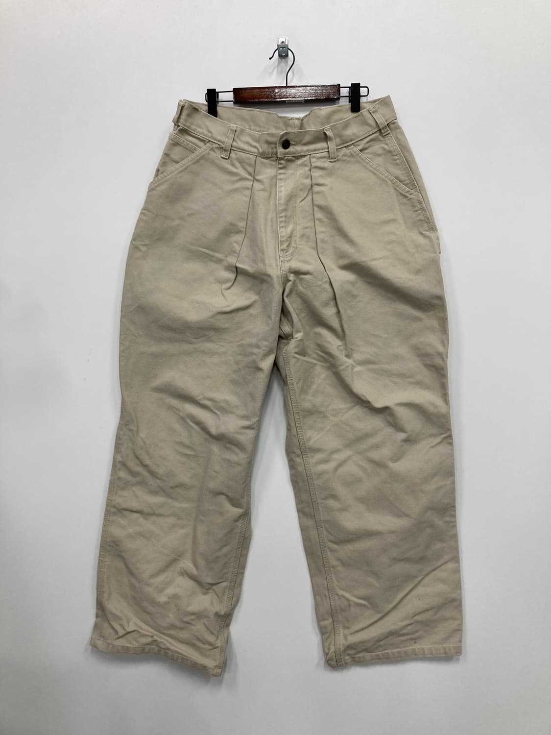 칼하트 사이드포켓 핀턱 팬츠 상품이미지1