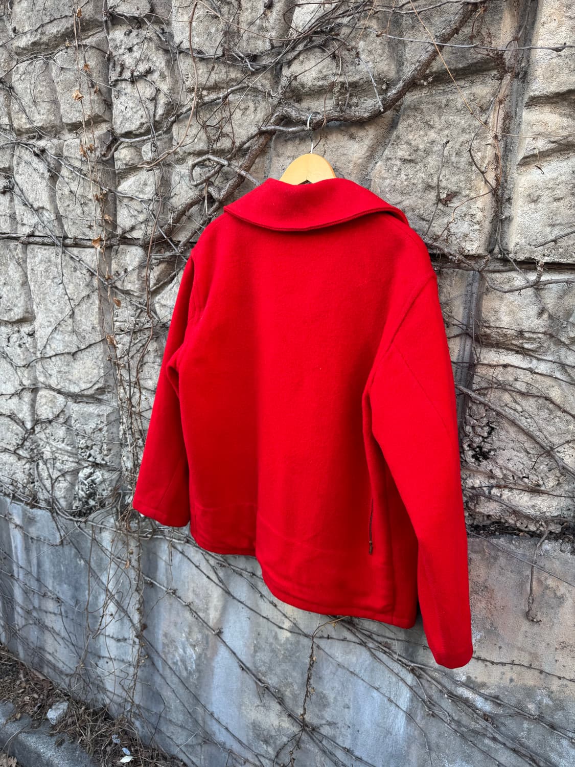 50~60s the woodsman 빈티지 울 헌팅 자켓 레드 상품이미지4