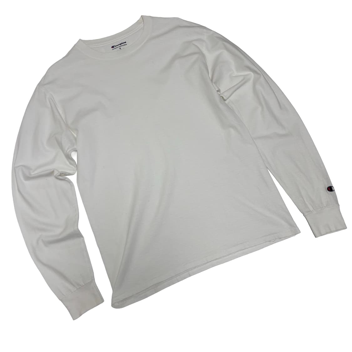 챔피온 (Champion) 화이트 롱슬리브 티셔츠 상품이미지1