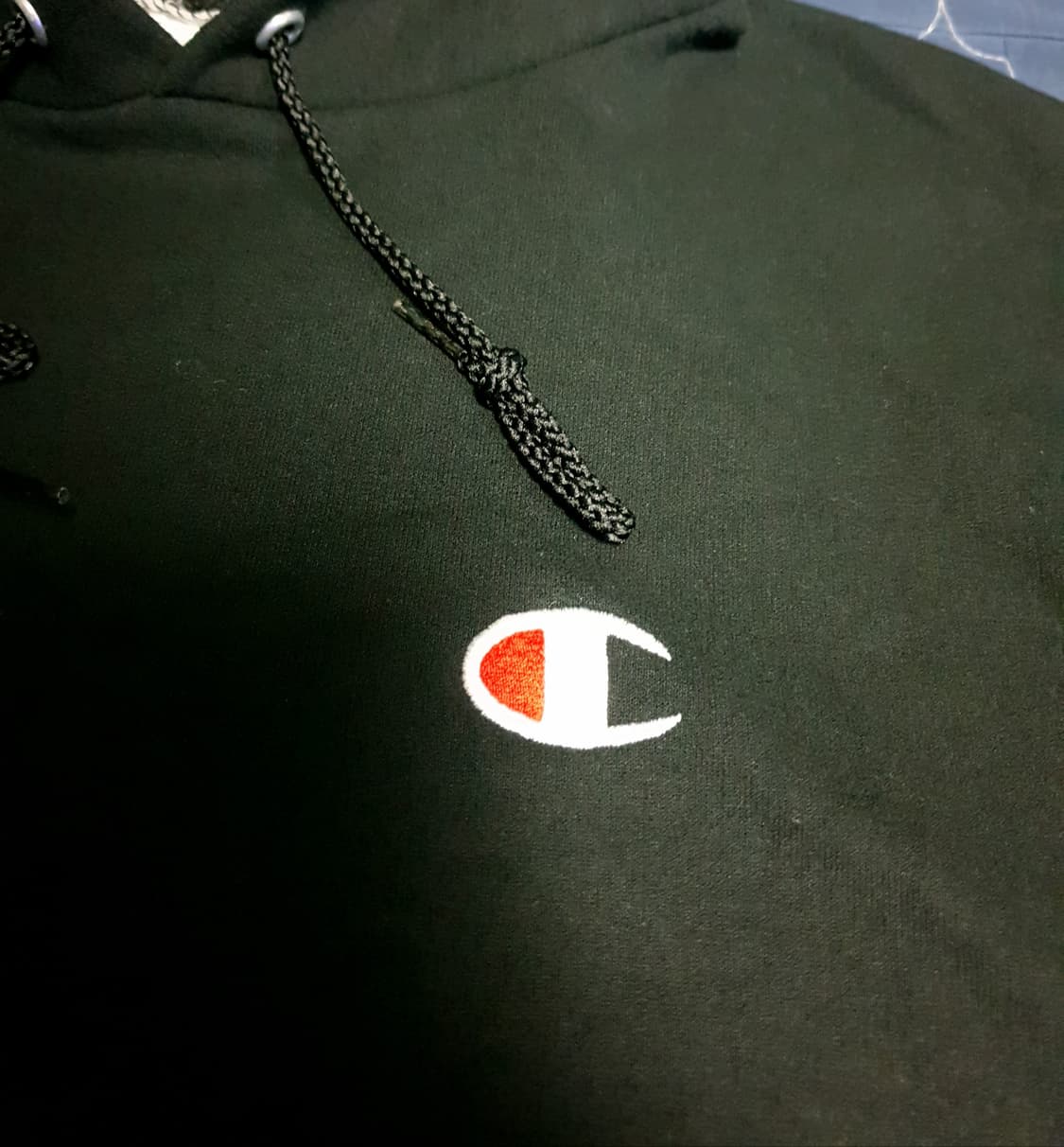 챔피온 ECO C로고 약기모 후드티 블랙 (M) 상품이미지3