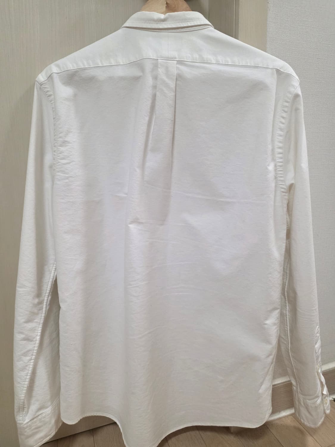 폴로 랄프로렌 화이트 슬림핏 옥스퍼드 셔츠 상품이미지4