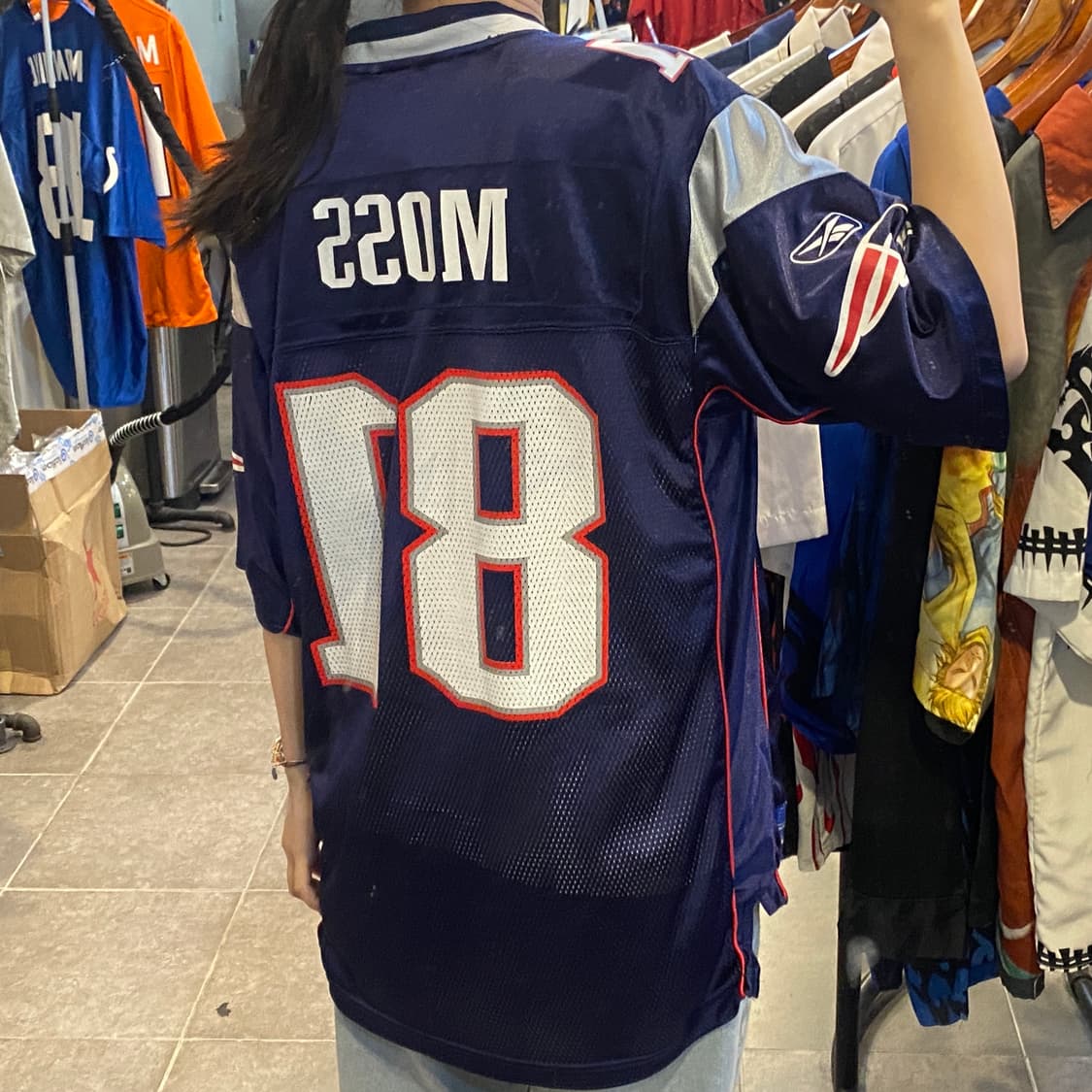 [NO.9] NFL 풋볼 져지 반팔티 네이비 상품이미지5