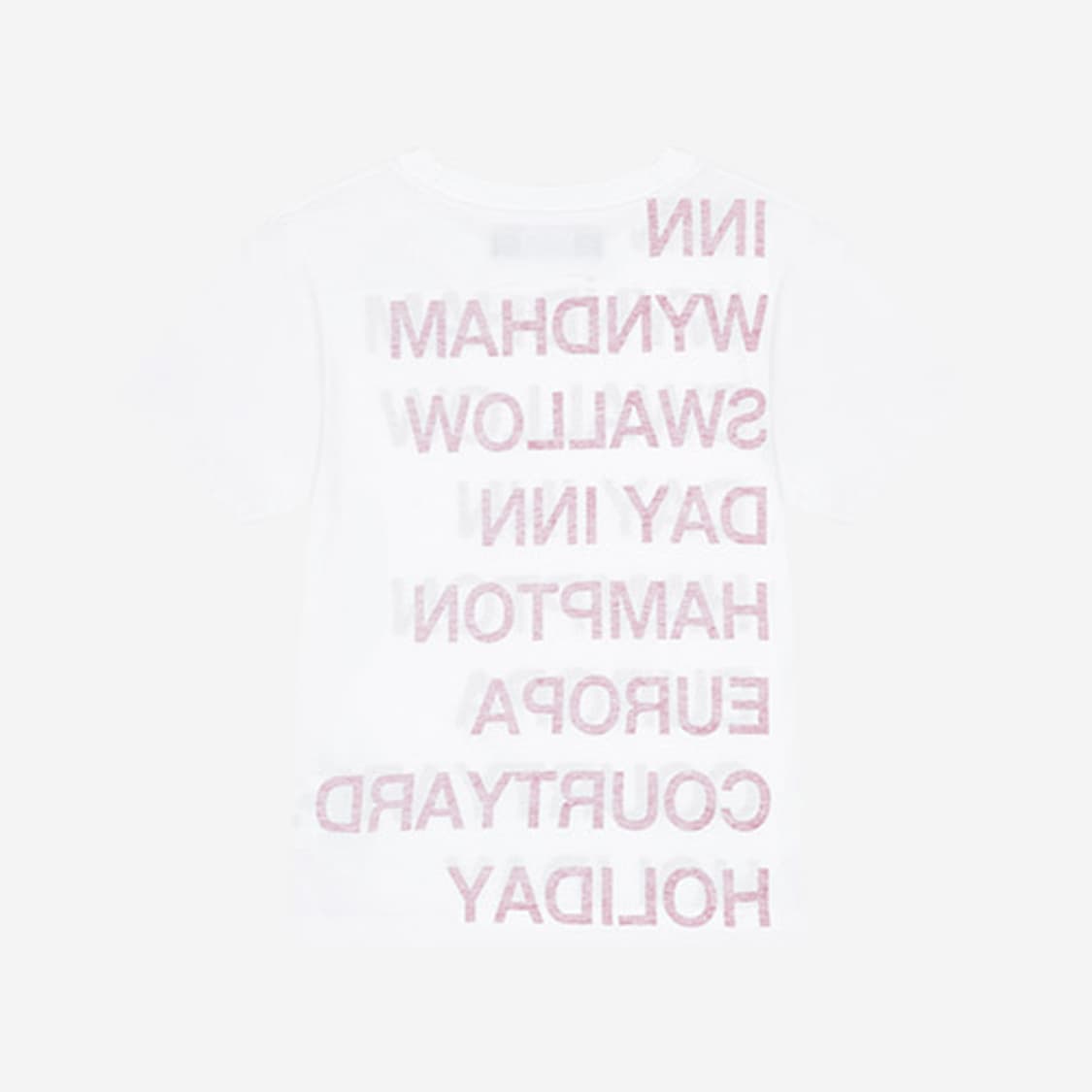 사파리스팟  1/2 HIGHWAY INN TEE (WHITE/RED) 상품이미지2