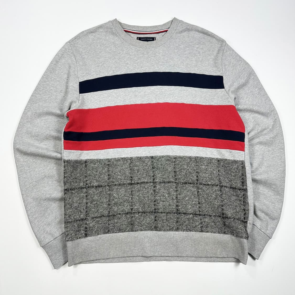 타미힐피거 플래그 그레이 맨투맨 (XL) 상품이미지2