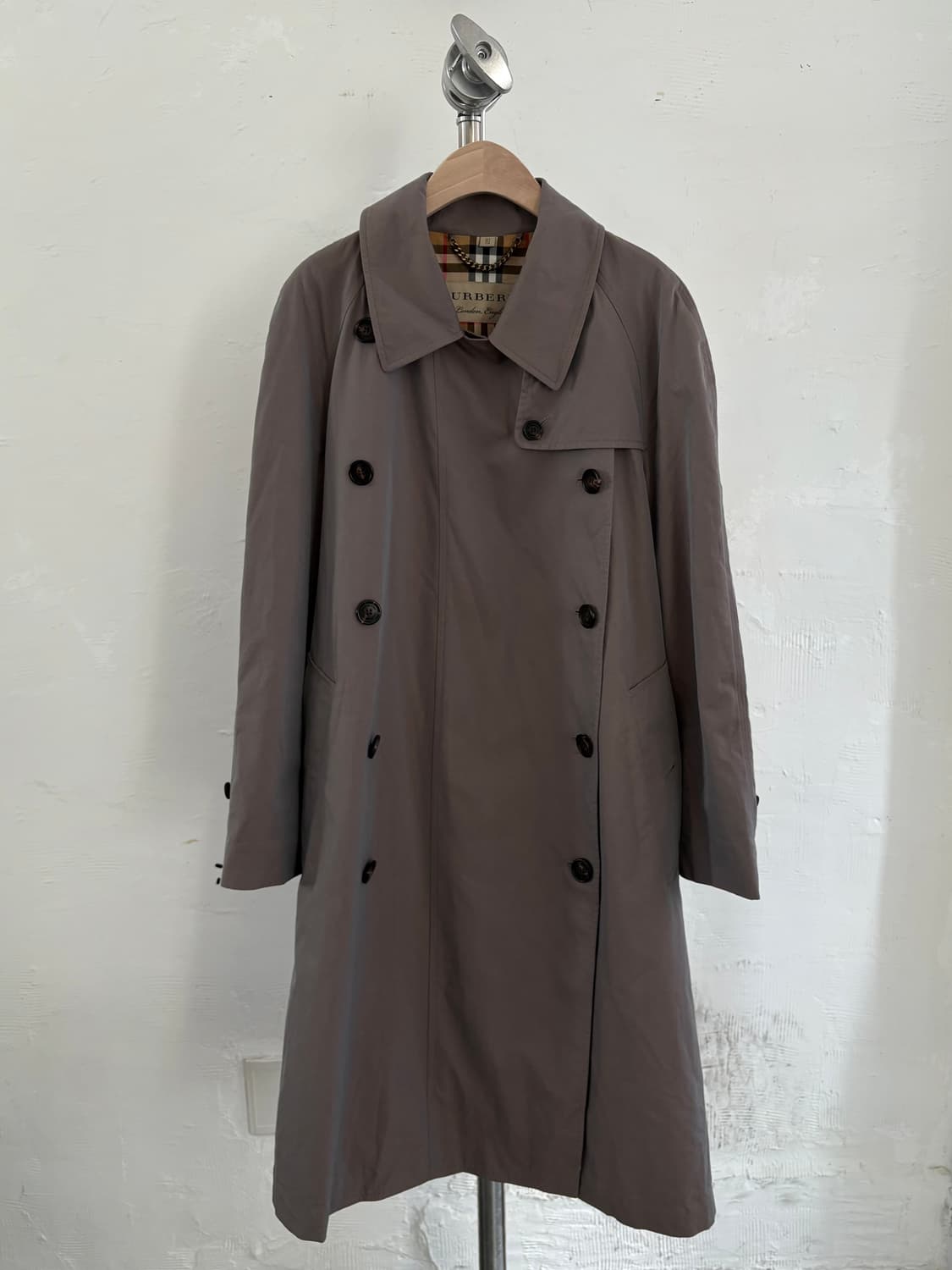 Burberry 버버리 런던 브라운베이지 롱 코트 상품이미지3