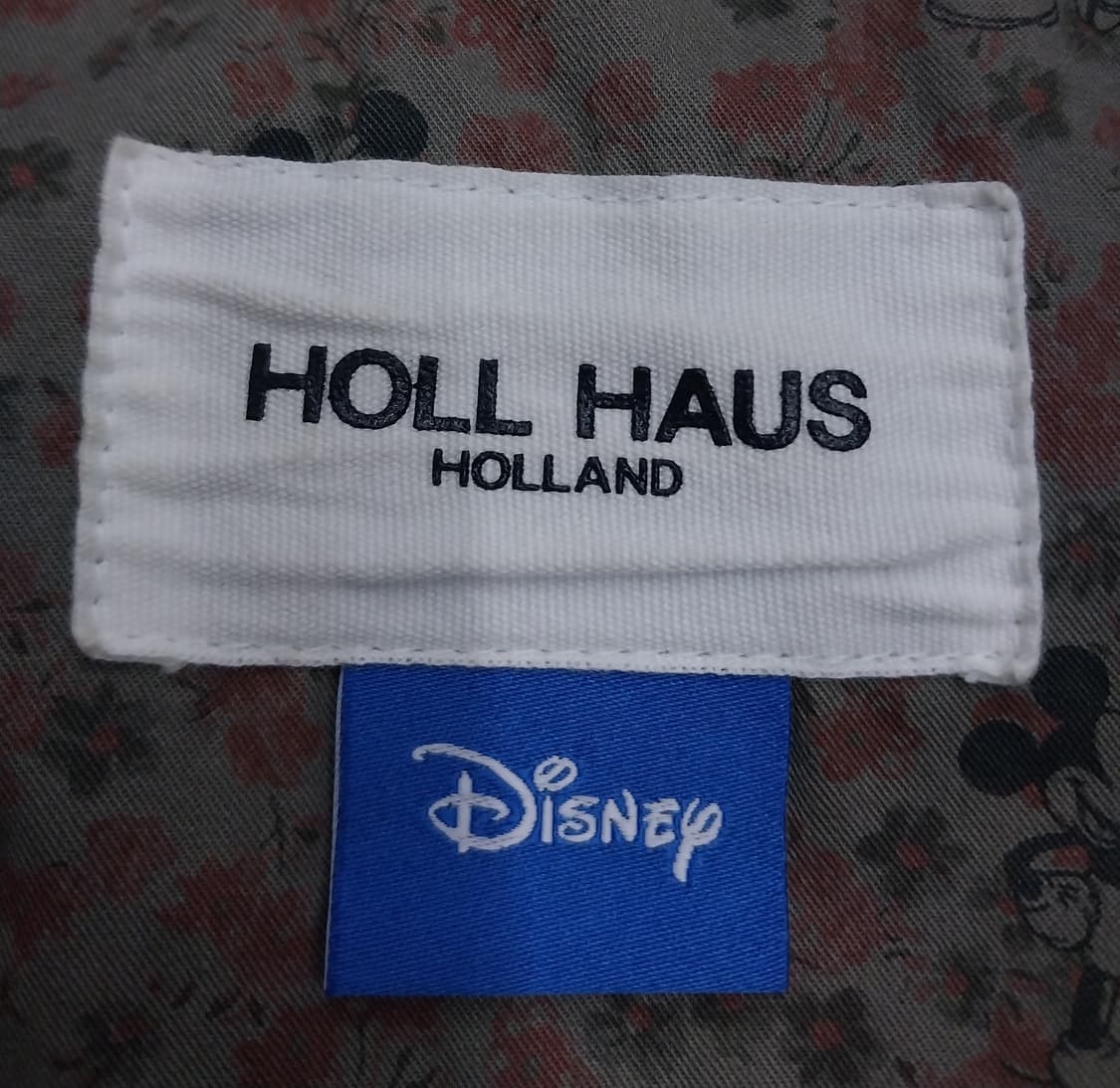 홀하우스 X 디즈니 미키 플라워 패턴 후드자켓 XS (55반까지) 상품이미지3