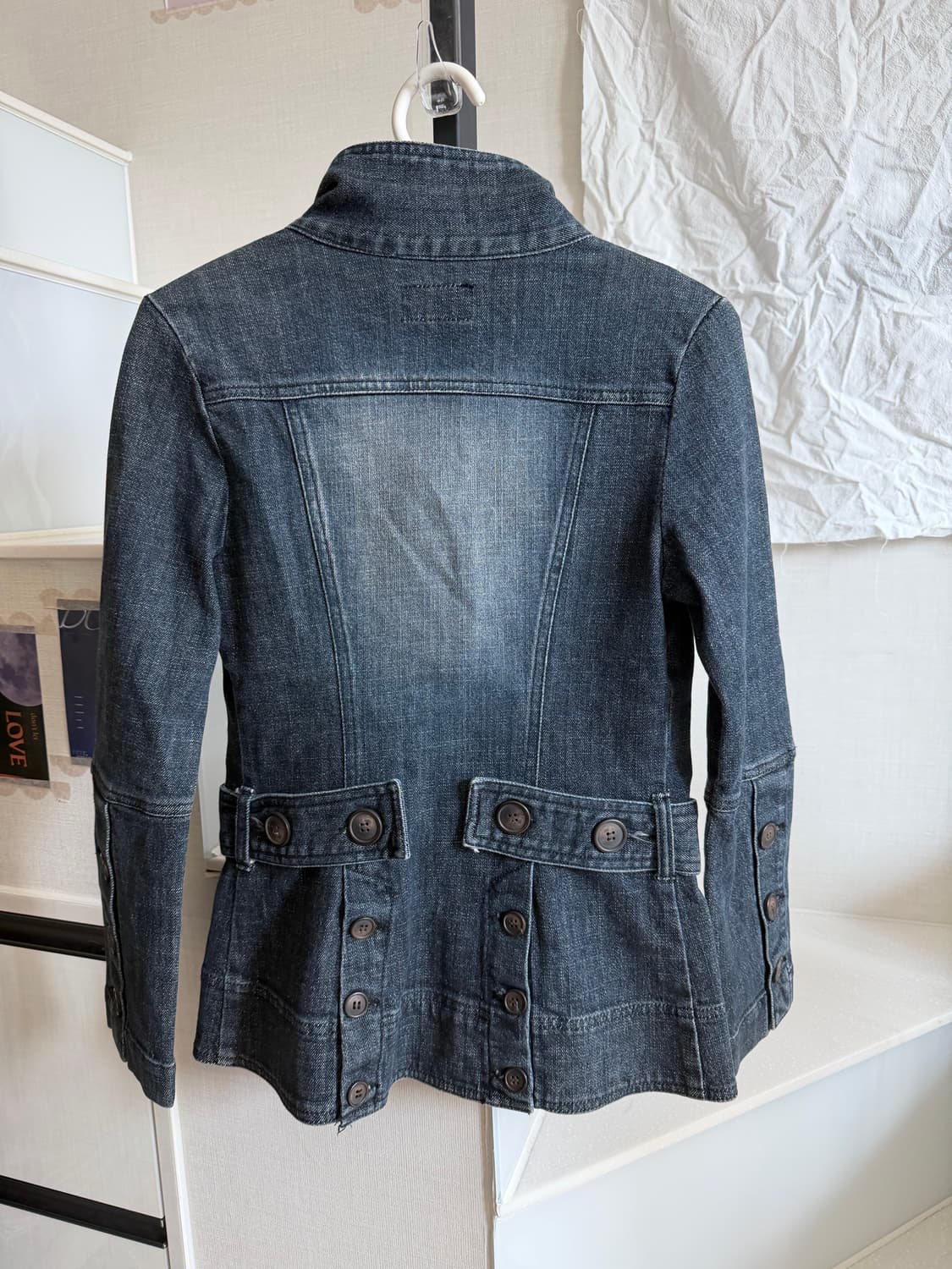 빈티지 워싱 데님 자켓 상품이미지3