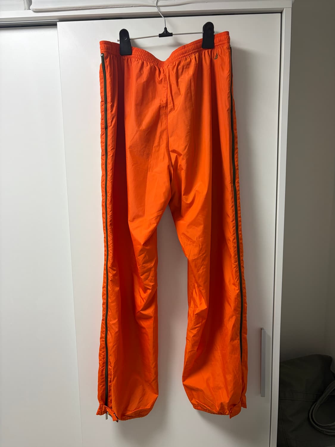 아디다스 00s 오렌지 사이드 지퍼 올드스쿨 트랙팬츠 상품이미지2