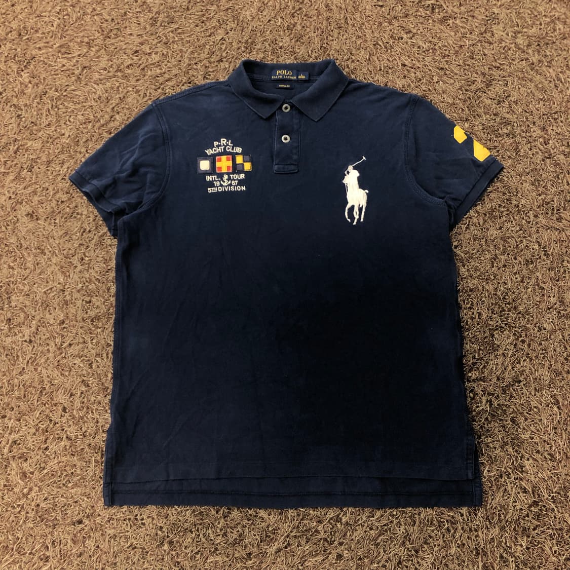 폴로 랄프로렌 빅포니 요트클럽 카라 PK 반팔 티셔츠 상품이미지1
