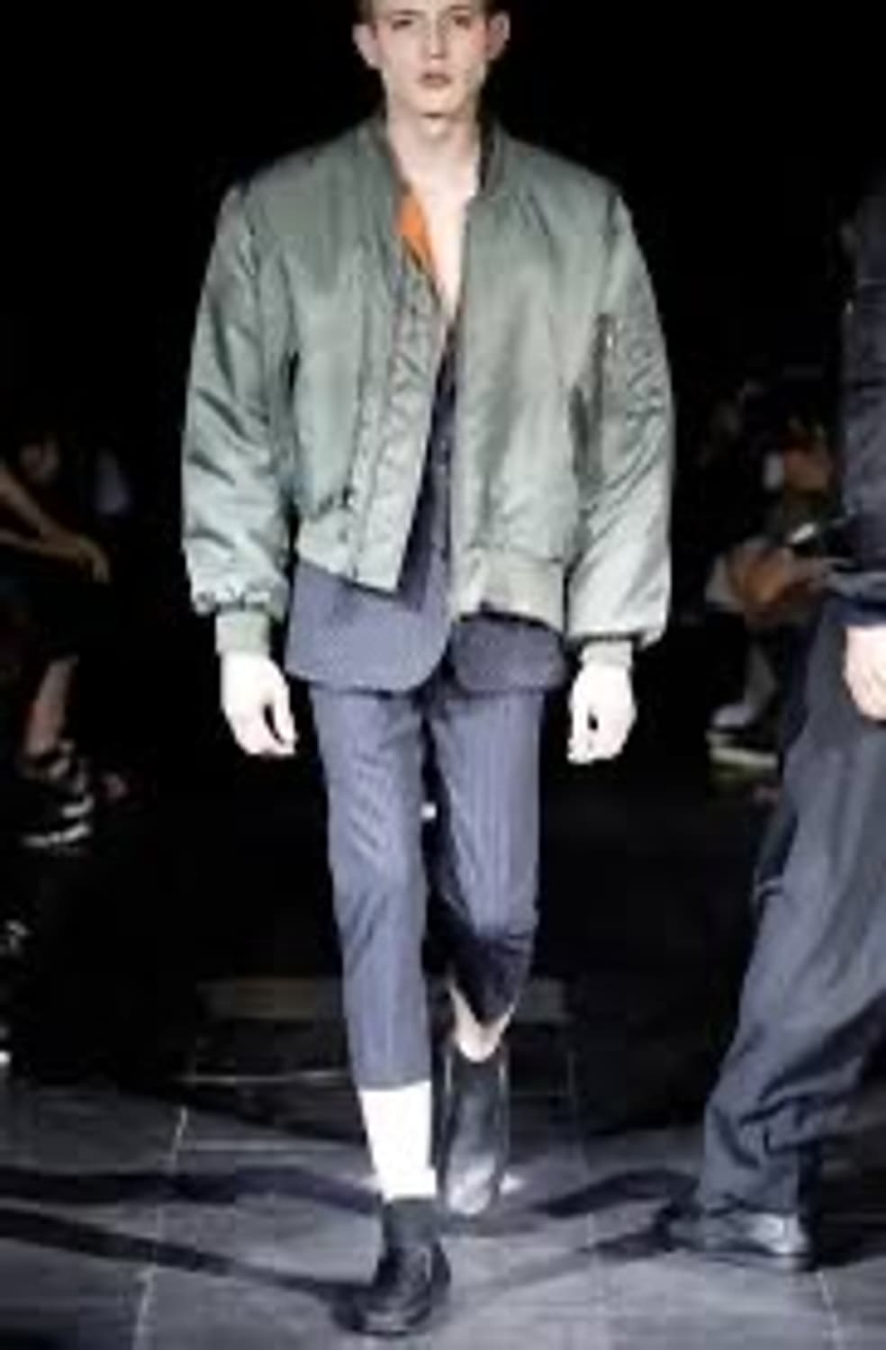 와이프로젝트 비대칭 레이어드 봄버자켓 상품이미지1