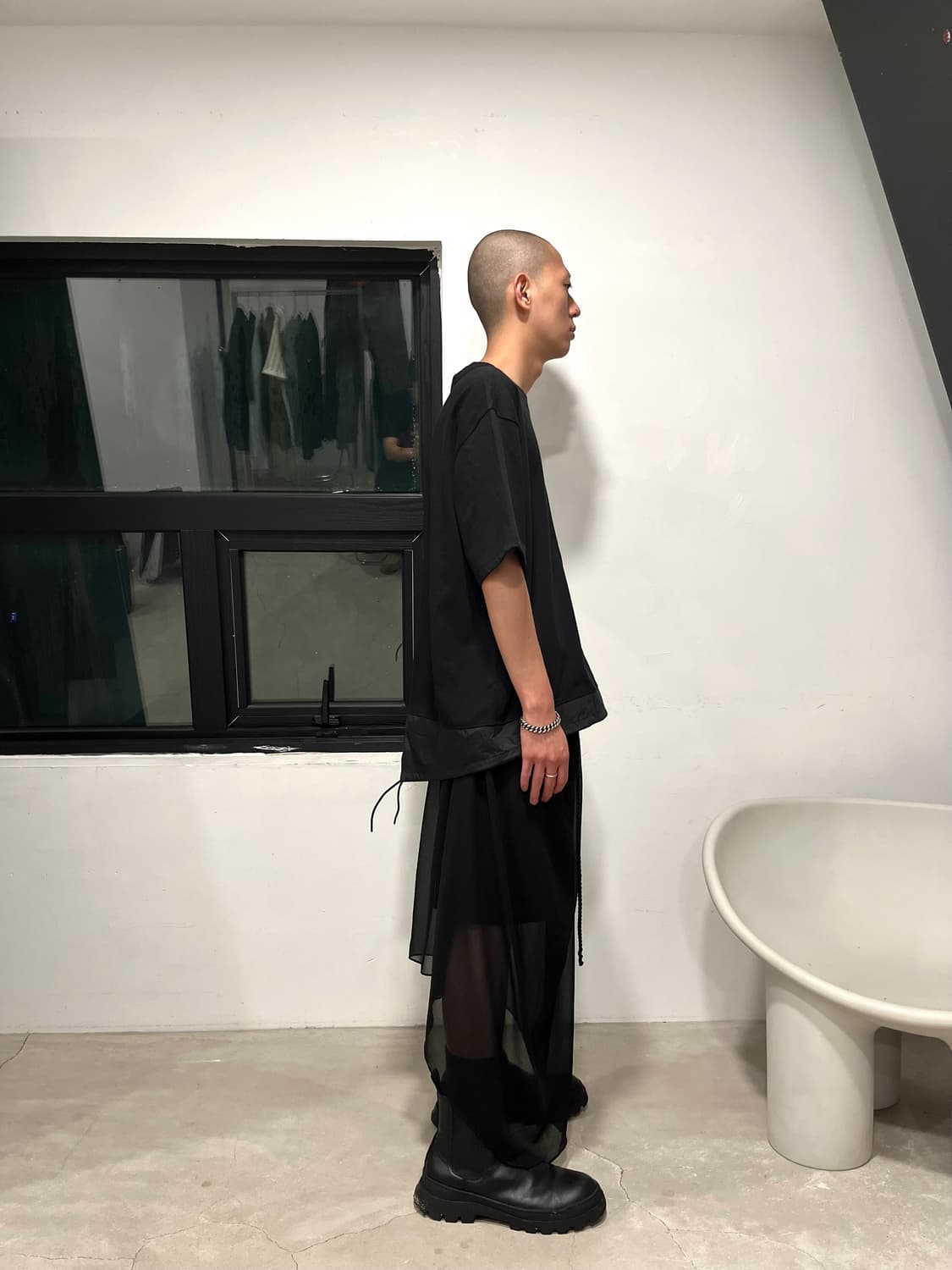 Rayon Lab Skirt Pants 상품이미지4