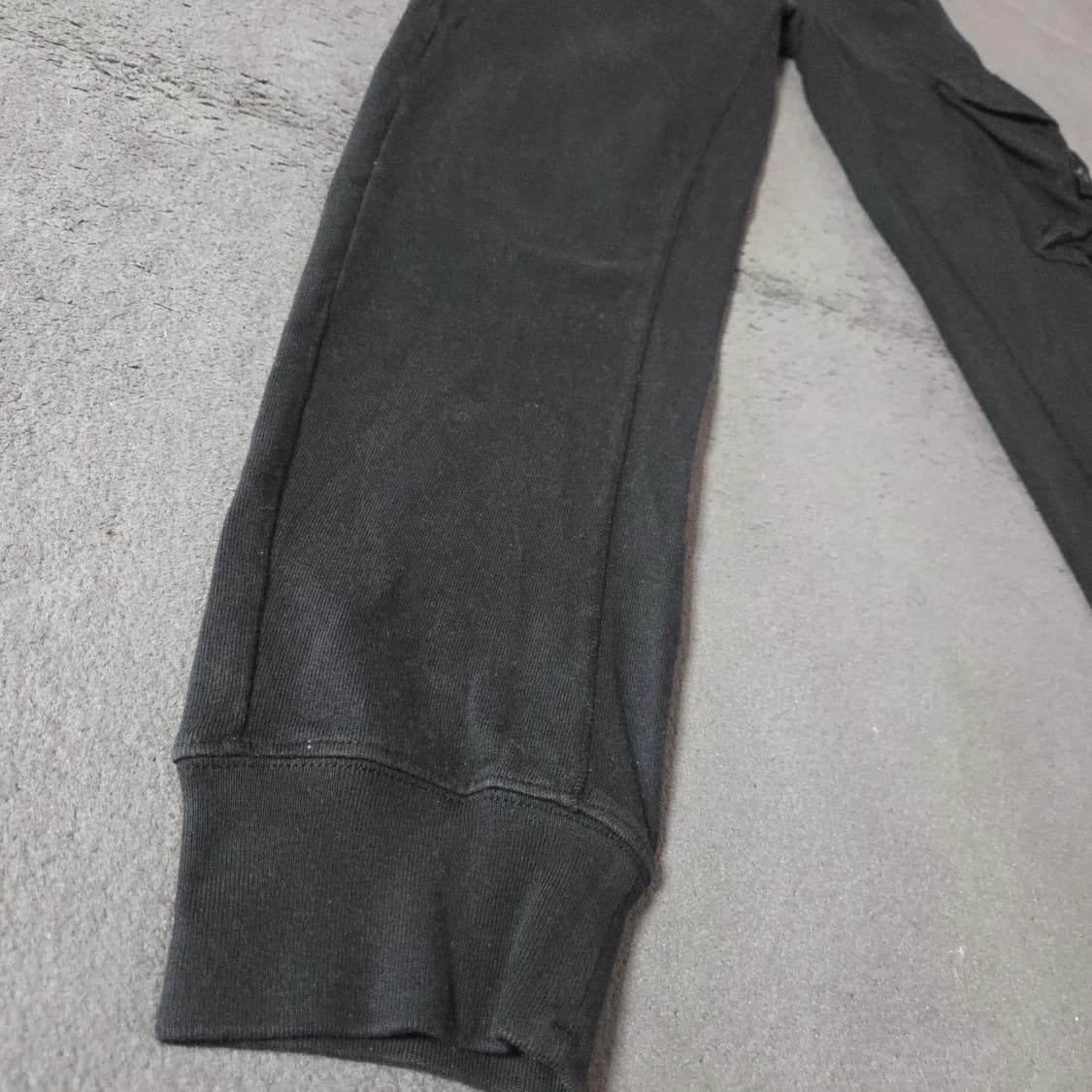 스톤아일랜드 스웻 포켓 조거팬츠 M 블랙 상품이미지4