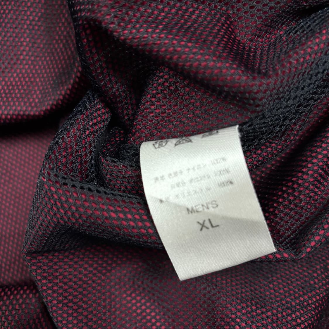 나이키00‘s 재팬라인 버건디 하프집 바람막이 상품이미지6