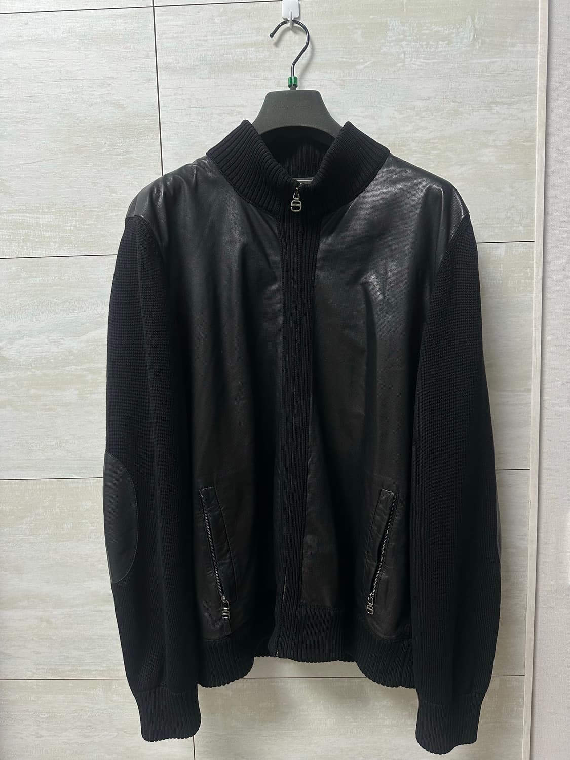 페라가모 레더 아우터 자켓 XL 상품이미지1