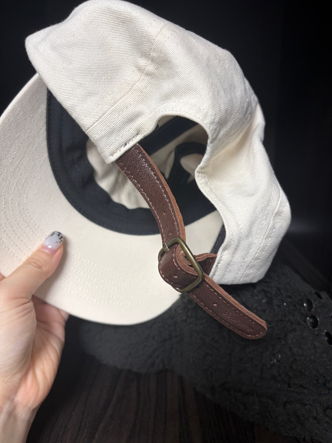 슈프림 워시드 치노 트윌 캠프캡 내츄럴 상품이미지4