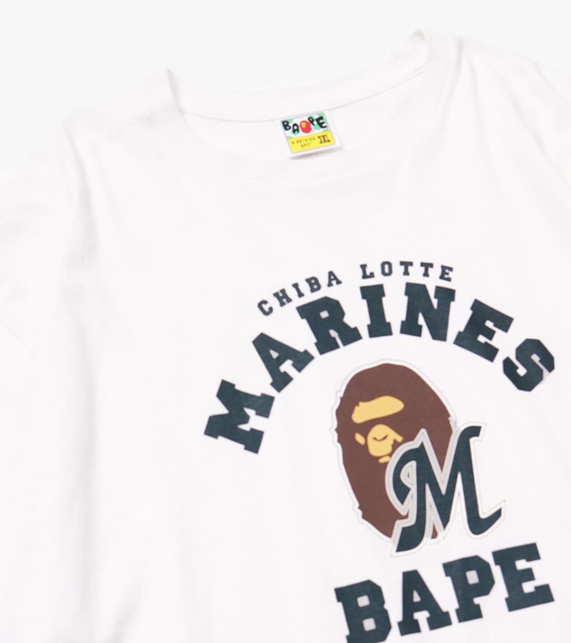 BAPE X CHIBA LOTTE - 25SS COLLEGE TEE 상품이미지2