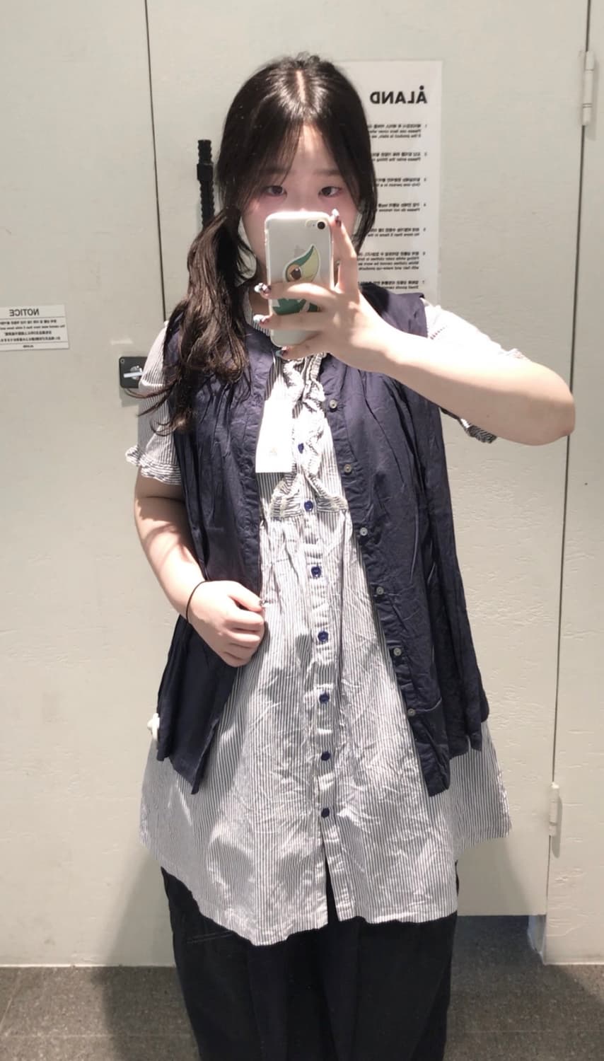 빈티지 블루모리걸 세트 하구미 상품이미지1