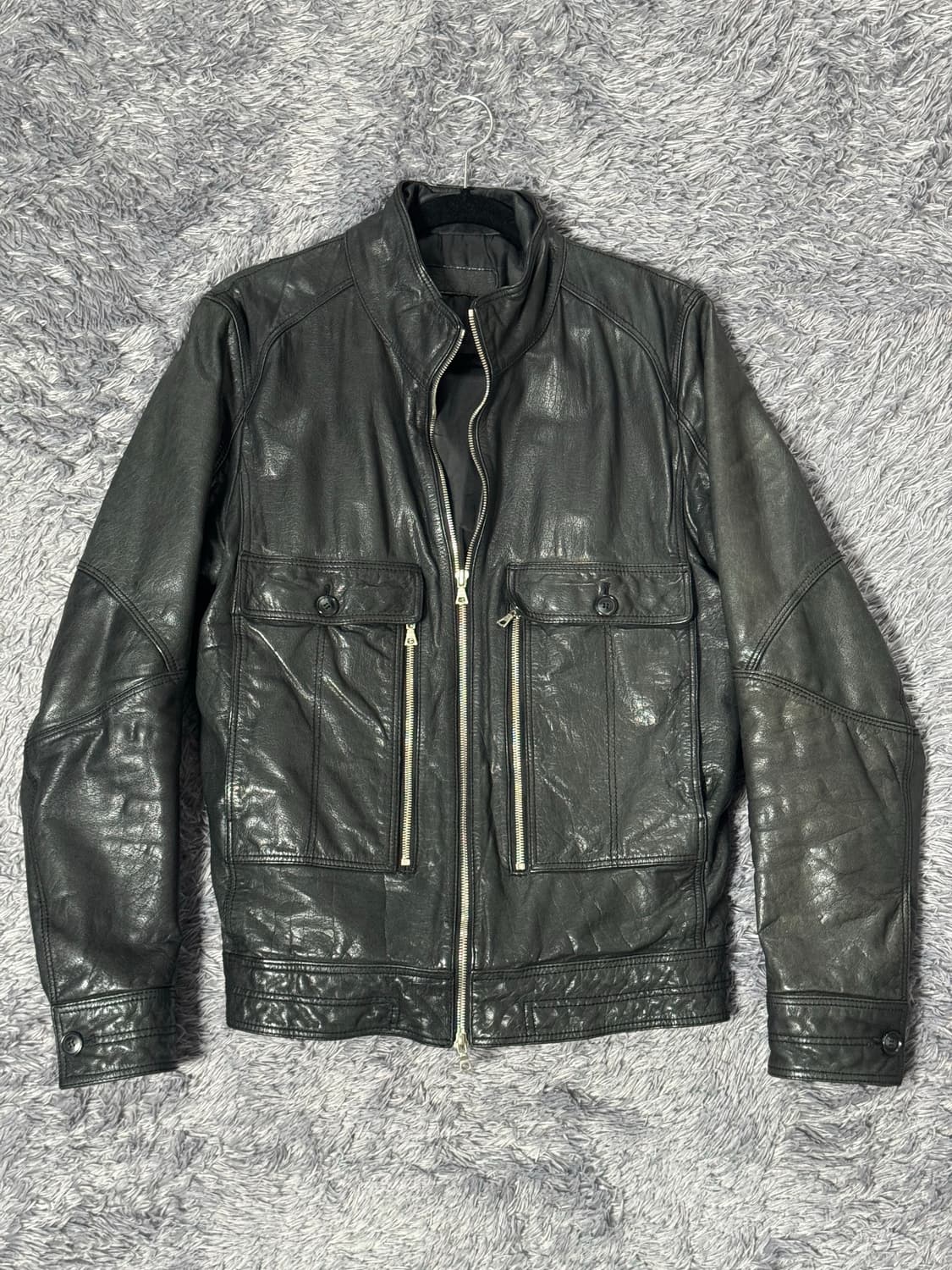 닐바렛 카우하이드 레더자켓 상품이미지1