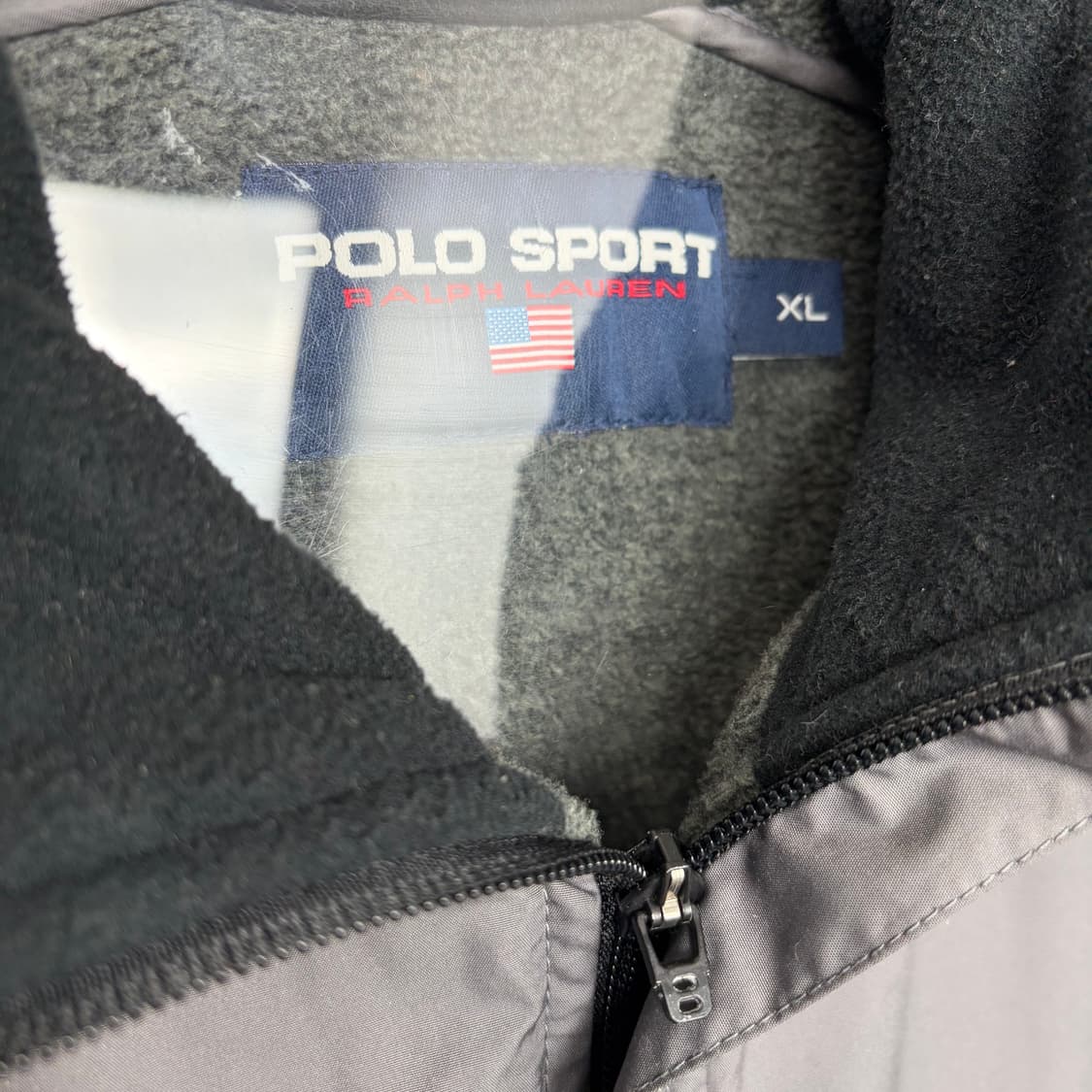 90s 폴로 랄프로렌 폴로스포츠 플리스 후리스 집업 자켓 상품이미지4
