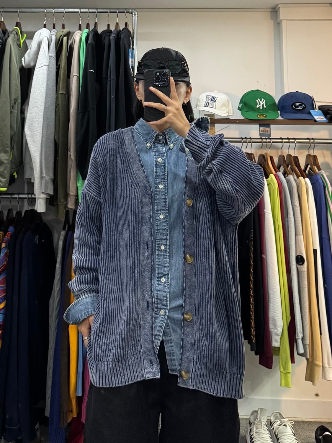 프릭스스토어 인디고 가디건 상품이미지5