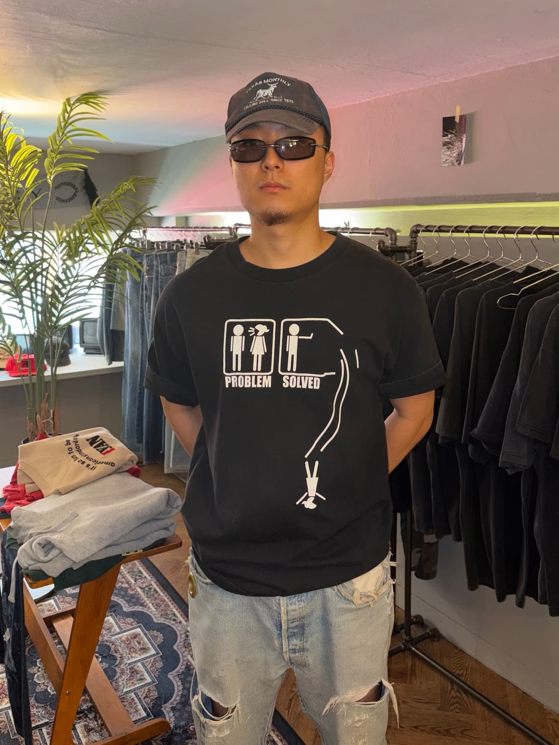 00‘s Problem solved parody American T 상품이미지4