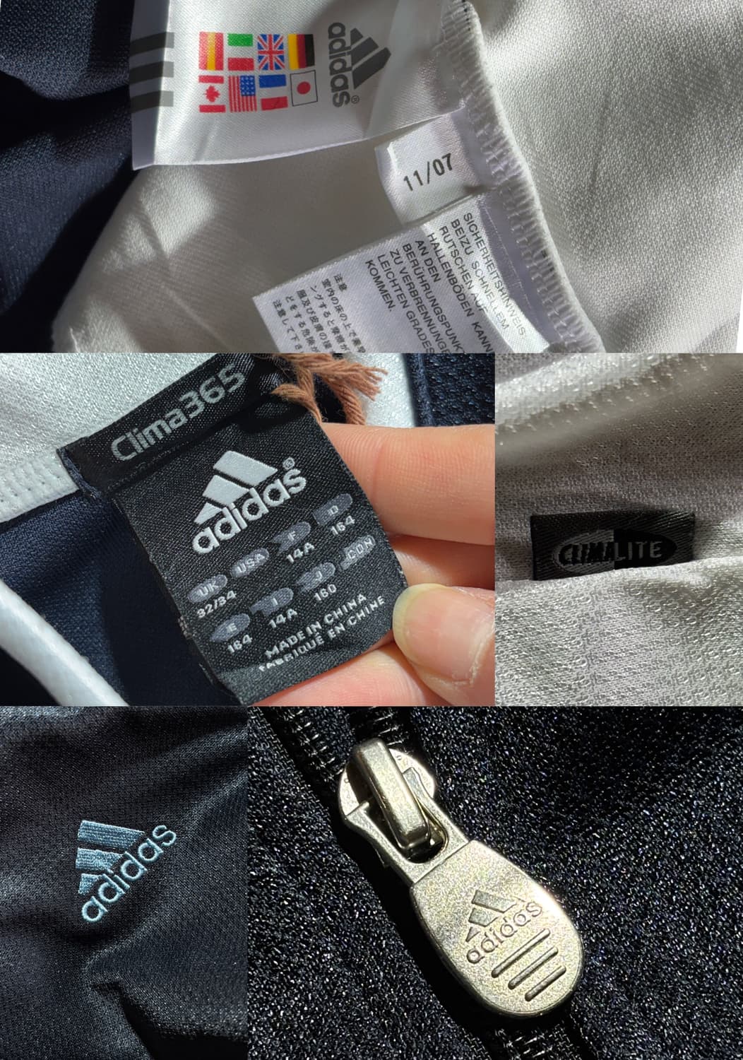 아디다스 Clima365 트랙탑 / Navy 상품이미지3