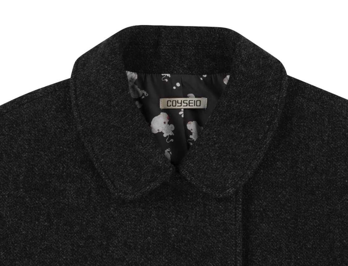 [Coyseio] COY DOUBLE COAT 상품이미지3