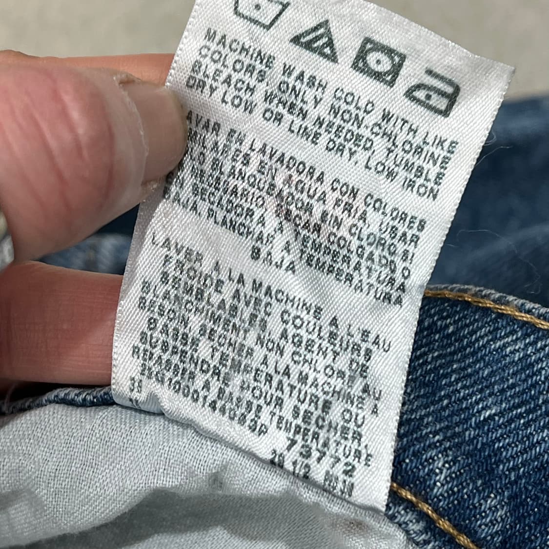 랭글러 워크 데님팬츠 s09636 상품이미지7