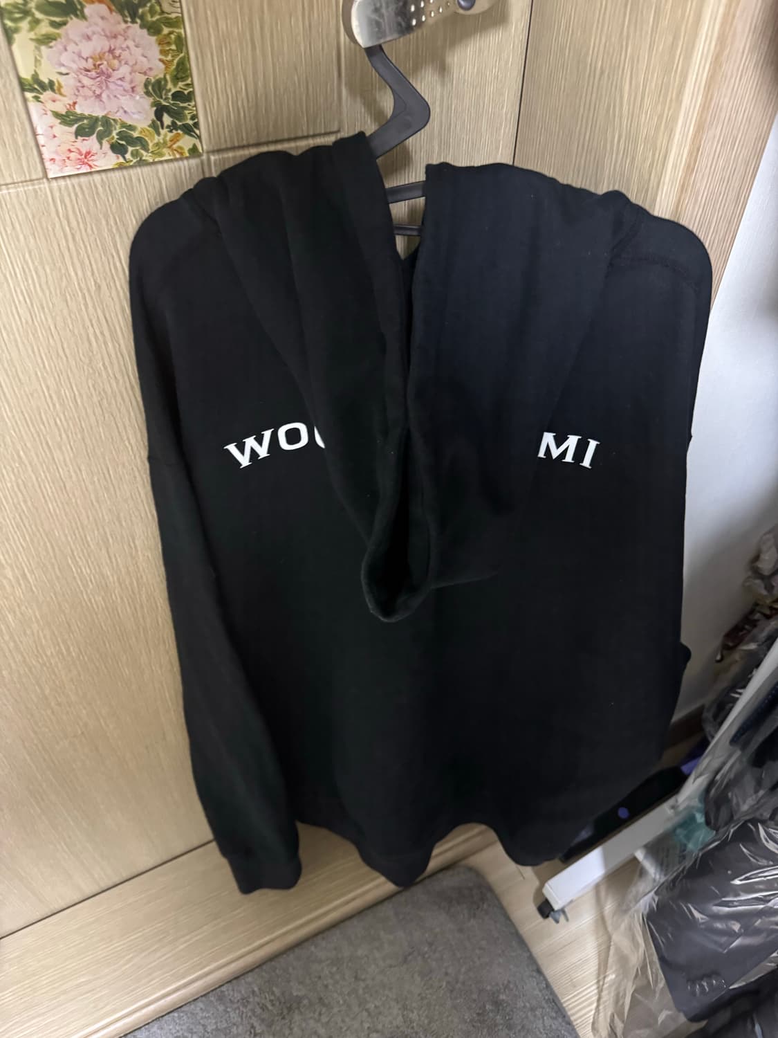 우영미54사이즈 후드티 상품이미지3