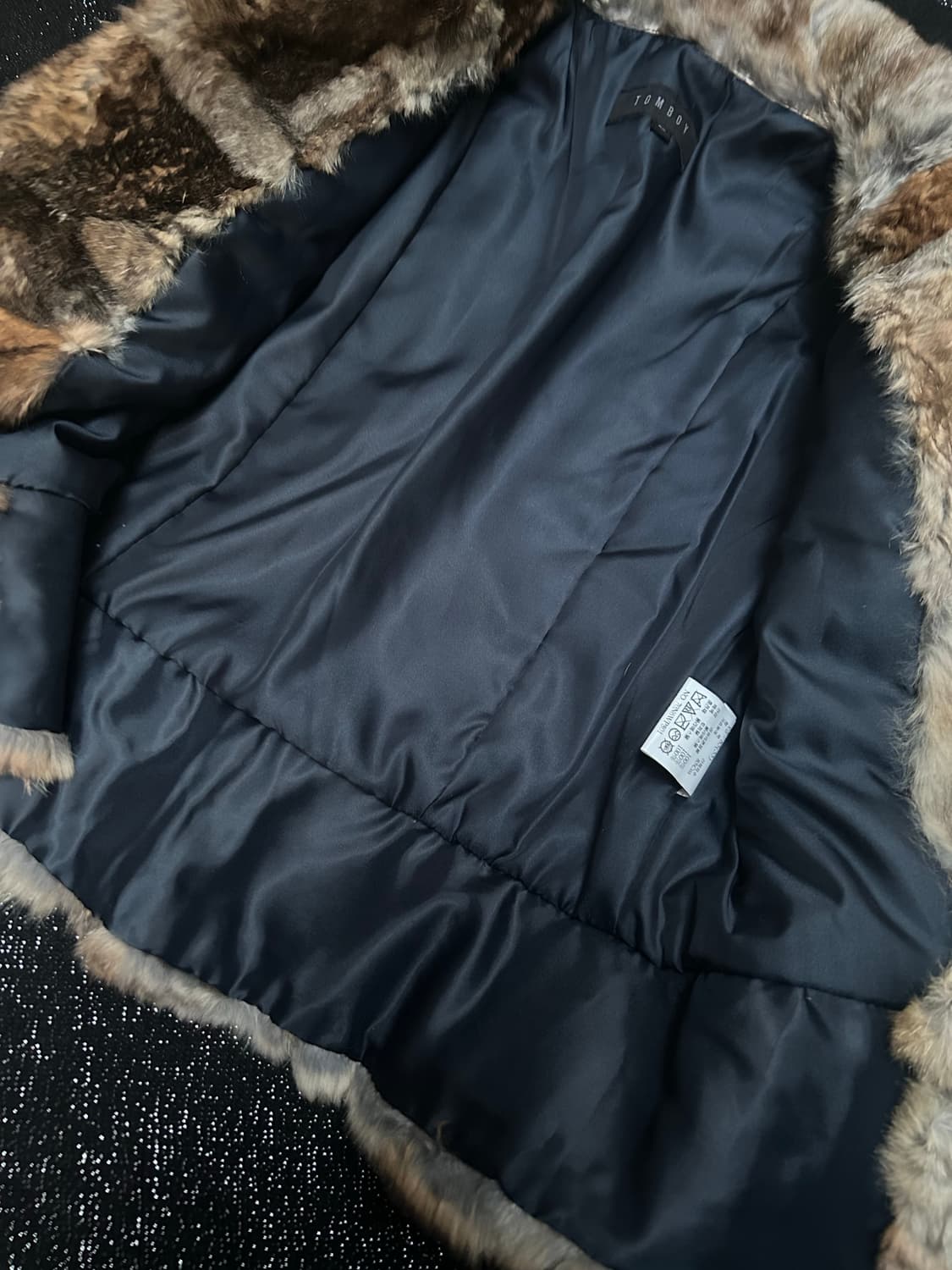 *RARE* 2000s TOMBOY 데님 나폴레옹 퍼 자켓 상품이미지3