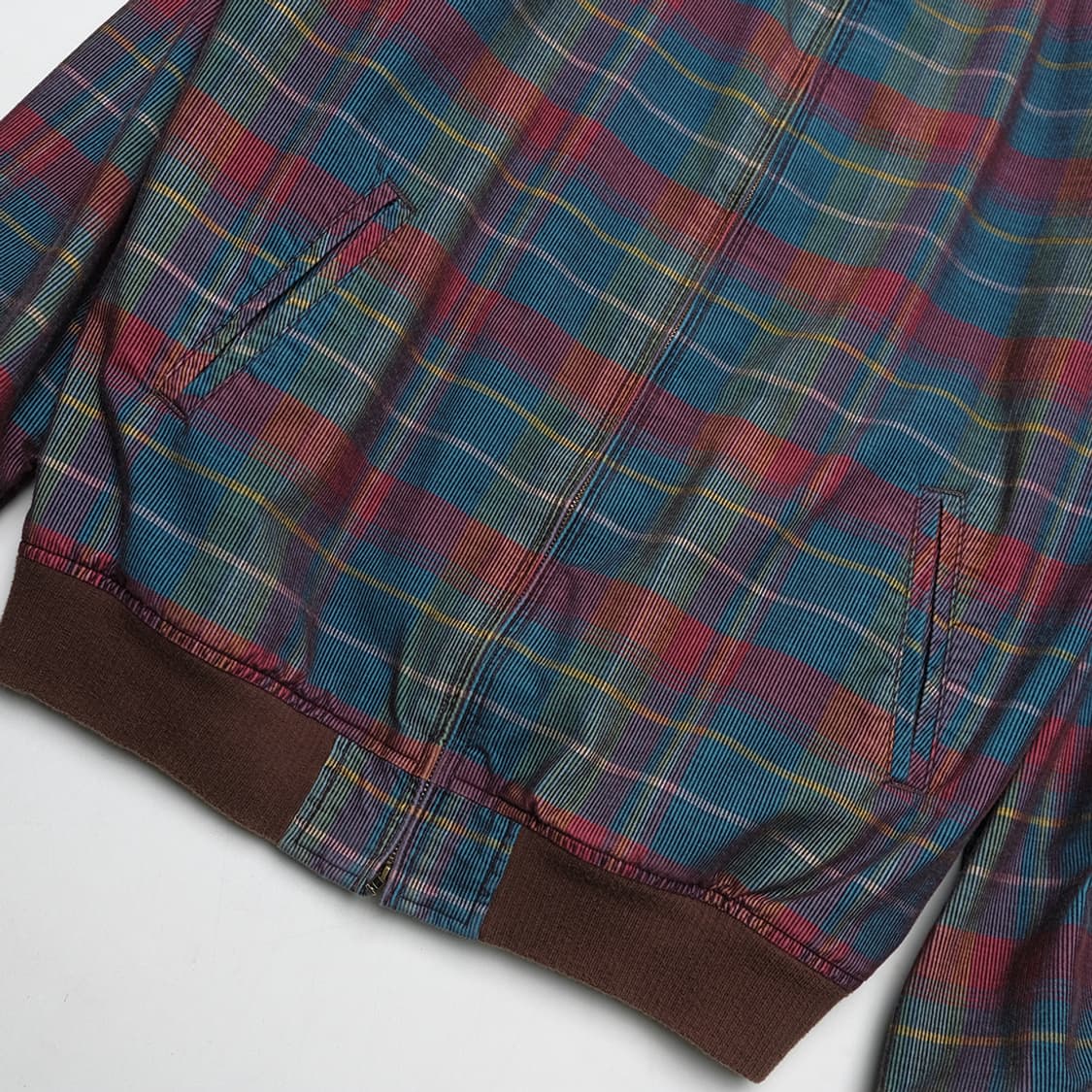 corduroy check sports blouson 상품이미지4