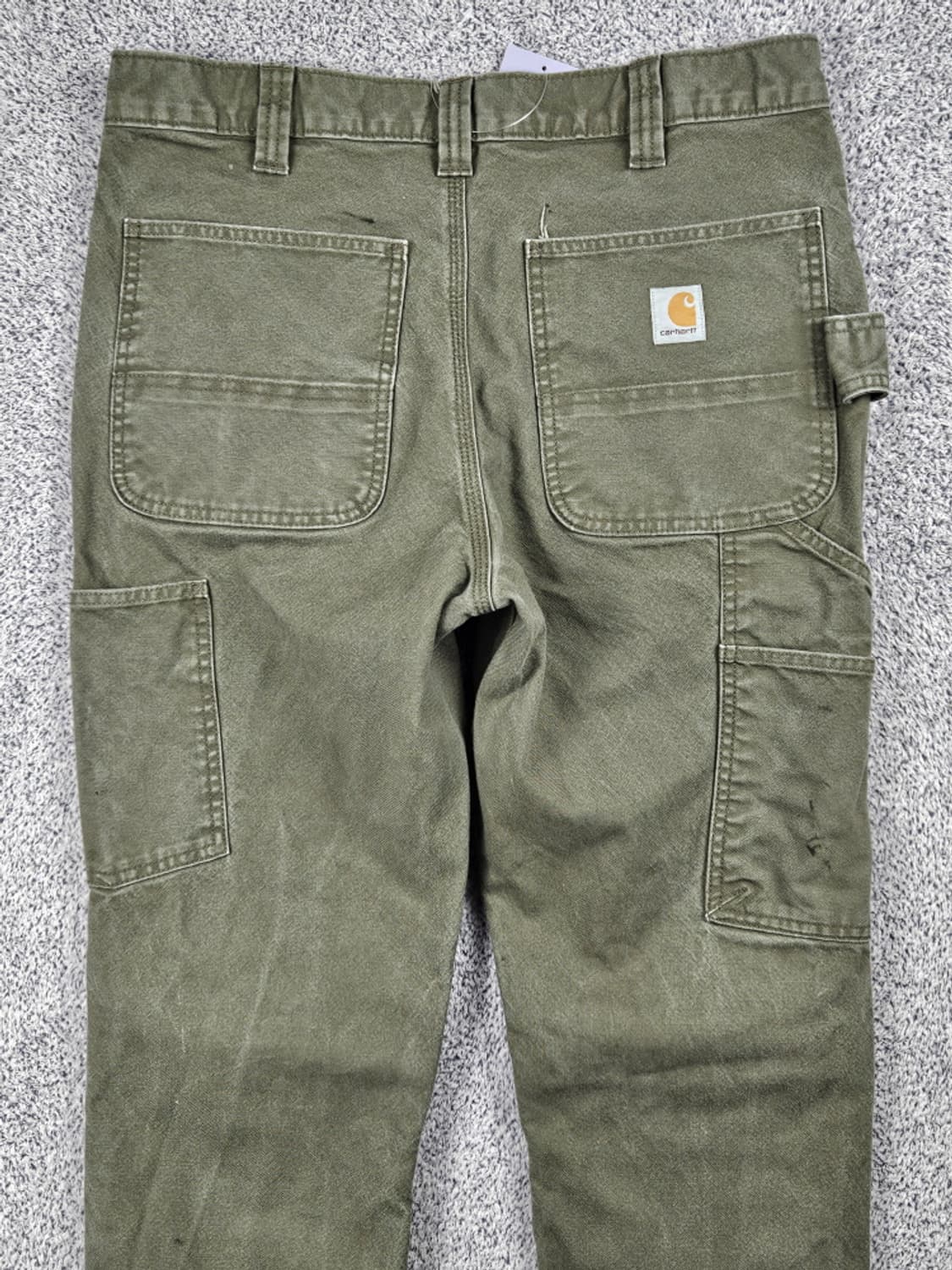 칼하트 덕 캔버스 더블니 카펜터 워크 팬츠 ( 33X30 )/ 10124 상품이미지8