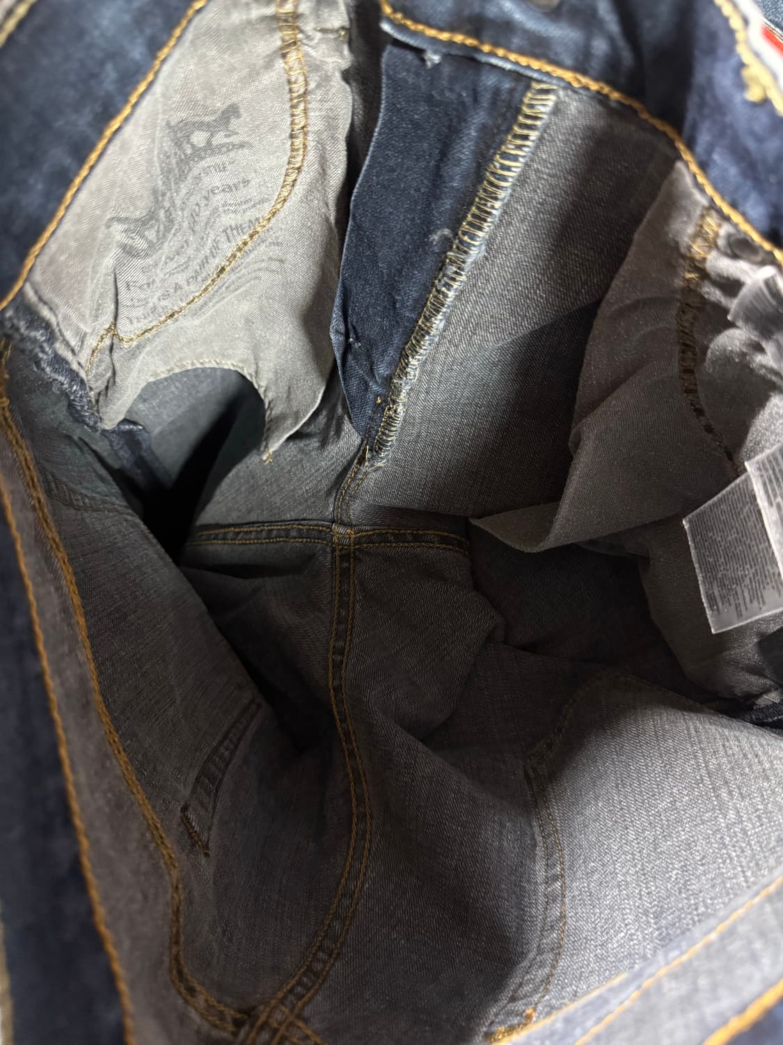 리바이스 513 슬림 스트레이트 데님 팬츠 W30 워싱 청바지 상품이미지5