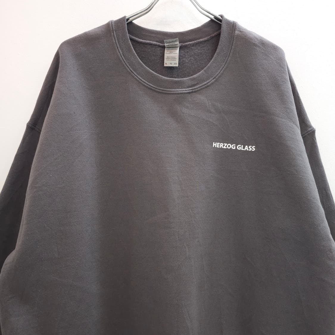 길단 맨투맨 백프린팅 기모 스웻셔츠 상품이미지2