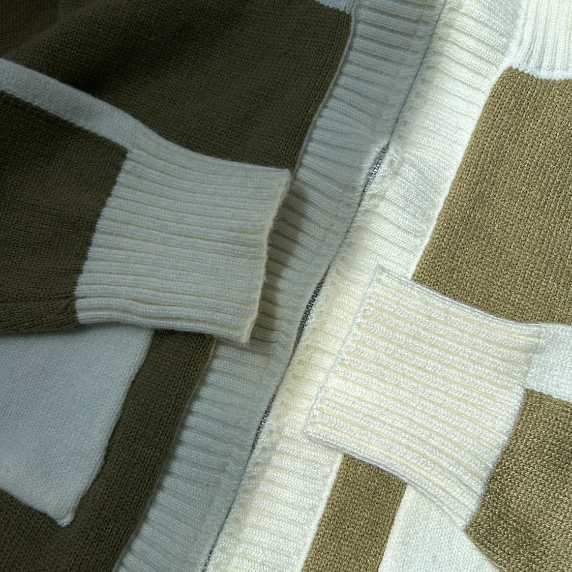 빈티지 투웨이 포켓 니트 집업  상품이미지4