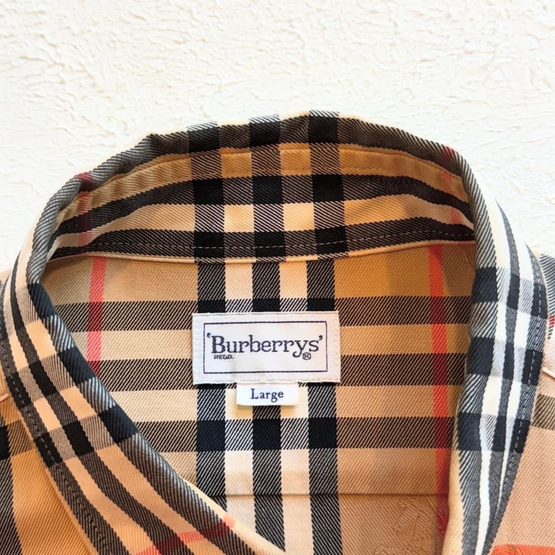 버버리 기마로고 노바 체크 셔츠 상품이미지8